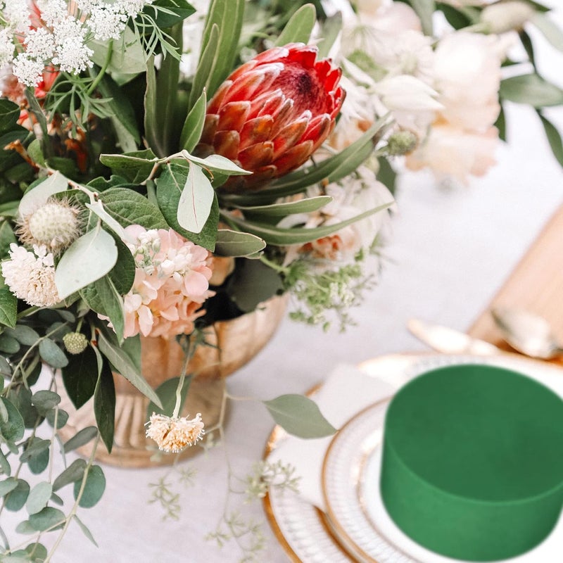 Max Shape 6 Packs Round Floral Foam Blocks，3'' Large Dry Floral Foam for Artificial Flowers,Flower Foam Blocks for Wedding Aisle Flowers Party Decoration - Image 5